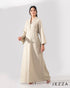 Textured Grace: Popcorn Polyester Dress 65151